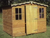 Abri jardin Bois "Europe" - 3 m² - 2.00 x 1.50 x 2.00 m - 12 mm