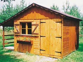 Abri jardin bois Mai