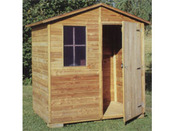 Abri jardin bois "Abrieco" - 2.12 m² - 1.80 x 1.20 x 2.00 m – 15 mm
