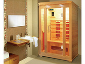Cabine de sauna Infrarouge Milla - 2 places - 120x120x190cm