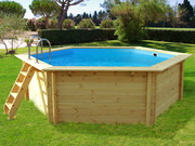 Piscine bois  Hawaï  - 4.10 x 1.18 m