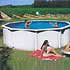 Piscine acier en kit ronde "Saphir " 3.6 x 1.2m