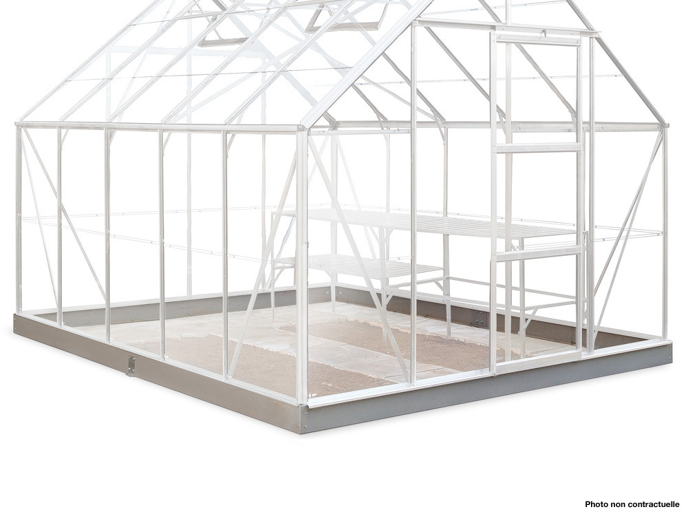 Embase pour serres Popular 86 et Supreme 86 - 5 m²