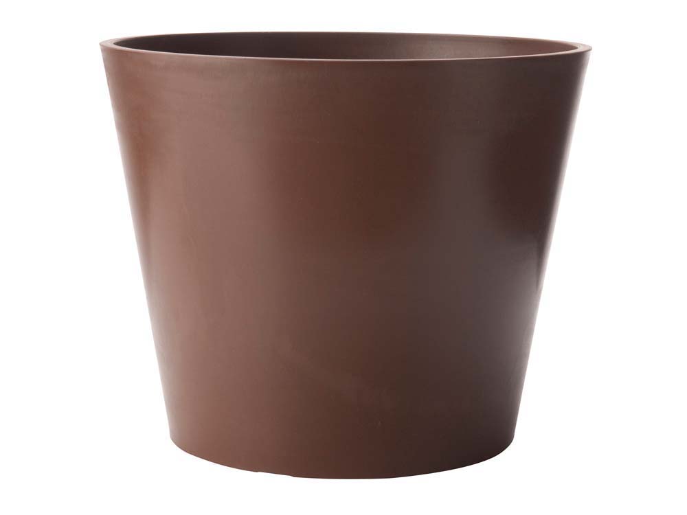 Pot rond Amsterdam Ø 50 × 40,5cm. - Cèdre