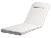 Coussin "N°39 LUXE" - lot de 2 pour bain de soleil 