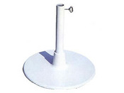 Pied de parasols rond avec socle extra plat INVICTA