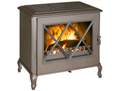 Poêle à bois en fonte "Ashford" - Anthracite