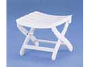 Tabouret jardin "Tiffany" - lot de 2 - résine