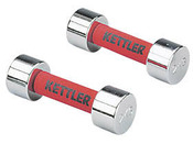 Accessoires musculation: Haltères 2 x 2Kg KETTLER