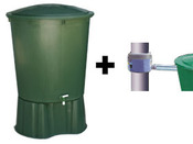 Kit 1 cuve de récupération d’eau de pluie