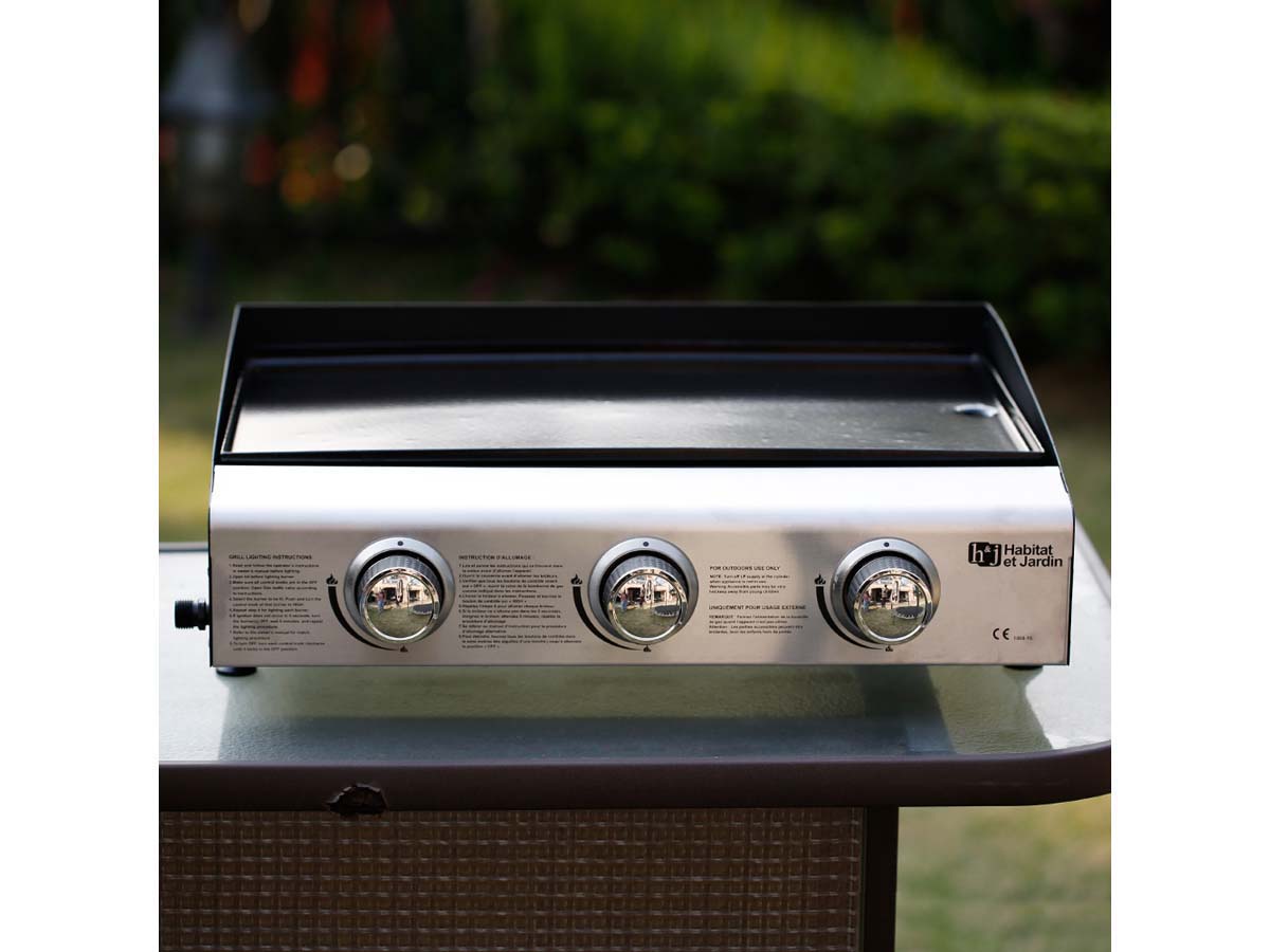 Plancha Presto 3 - 3 Brûleurs - 9.7kW