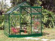 Serre polycarbone "Alizée 66" - 3.72 m² -  1.93 x 1.93 x 2.03 m