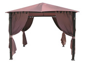 Tonnelle métal "Sherazade" - 9 m² - 3 x 3 x 2.68 m