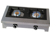 Plaque de cuisson "PRO5/7F" en inox - 2 feux