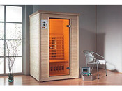 Cabine de sauna Infrarouge "Hot M" 2 places 104 x 89 x 193 cm