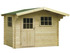 Abri jardin bois - 5.92 m² - 2.96 x 2 x 2.55 m - 28 mm