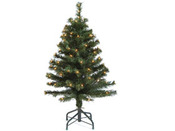 Sapin de Noël artificiel - Pré-illuminé lucioles