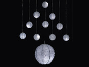 Rideaux fantaisies de 10 boules en perles