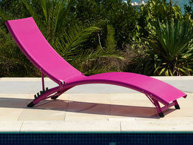 Bains de soleil " Max " - lot de 5 - Lilas