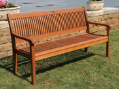Banc jardin "Amadeo" - Eucalyptus FSC