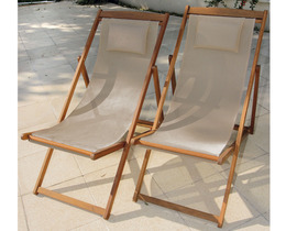 Chilienne " Newport " - lot de 2 - Taupe