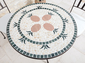 Table de jardin "Guéridon Déco" - 76 x 73 cm