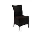Chaise jardin "Delfe" - lot de 2 - aluminium et résine