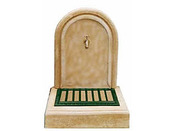 Fontaine "Contemporaine" - en pierre et fonte - 0.85 x 0.62 x 0.37 m