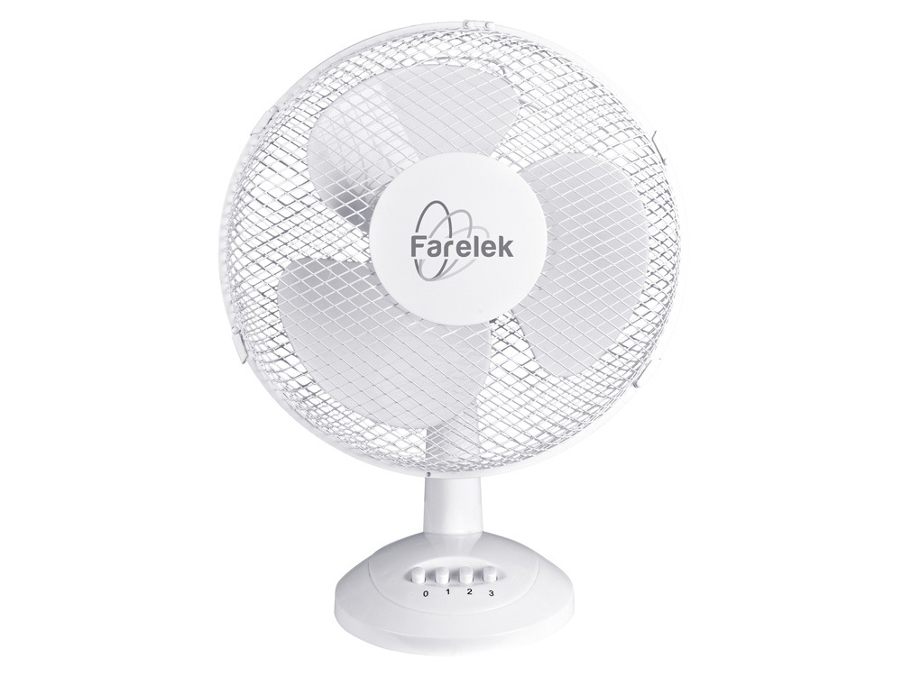 Ventilateur Miami Ø 30 cm de table - blanc