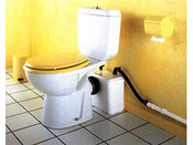 Toilette "SFA" sanibroyeur 