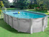 Piscine acier en kit ovale"Soprano"- 9.14 x 4.57 x 1.32 m