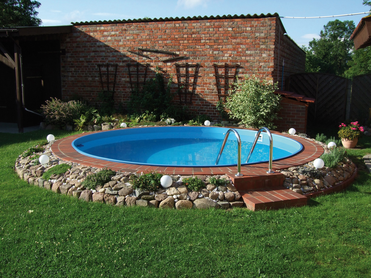 piscine en kit enterree acier