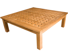 Table basse en teck massif