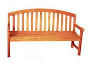 Banc jardin "déco" -  teck de Birmanie 