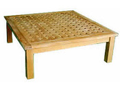 Table de jardin - "Tatami" - dimensions : 102 x 102 x 35 cm