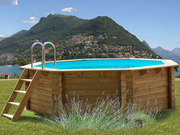 Piscine bois " Florida " 4.30 x 1.20 m