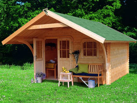 abri jardin bois oli