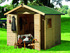 Abri jardin bois " Burin 1 " - 4.41 m² - 2.45 x 1.80 x 2.31 m - 14 mm