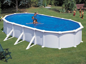 Piscine acier en kit 730 x 375 x 120 cm 