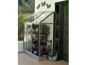 Serre polycarbone "Soleil Veranda 24" - 0.90 m² - 1.29 x 0.71 x 1.65 m