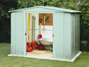 Abri jardin métal - 3.77 m² - 2.45 x 1.54 x 1.80 m