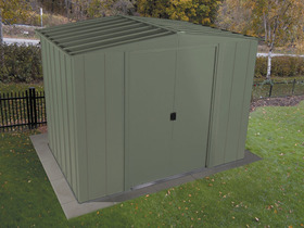 Abri jardin métal - 3.77 m² - 2.45 x 1.54 x 1.80 m