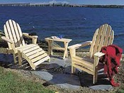Fauteuil jardin "Adirondack" - cèdre