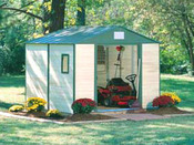 Abri jardin bois "Cèdre " - 4.53 m² - 2.45 x 1.85 x 2.20 m - 12 mm