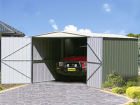 Garage métal - 18 m² - 3.07 x 5.88 x 2.25 m