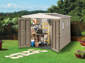 Abri jardin PVC ''Millenium 88'' - 6.52 m&sup2; - 2.55 x 1.82 x 2.17 m