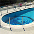 Barrière de piscine à panneaux transparents "Corail" PROTEC PISCINE