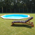 Piscine bois en kit ronde "Sainte-Anne"  5.25 x 1.19 m