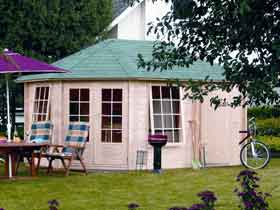 Abri jardin bois dou