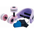 Jeux piscine - Kit aquagym - Ceinture, gants et haltères